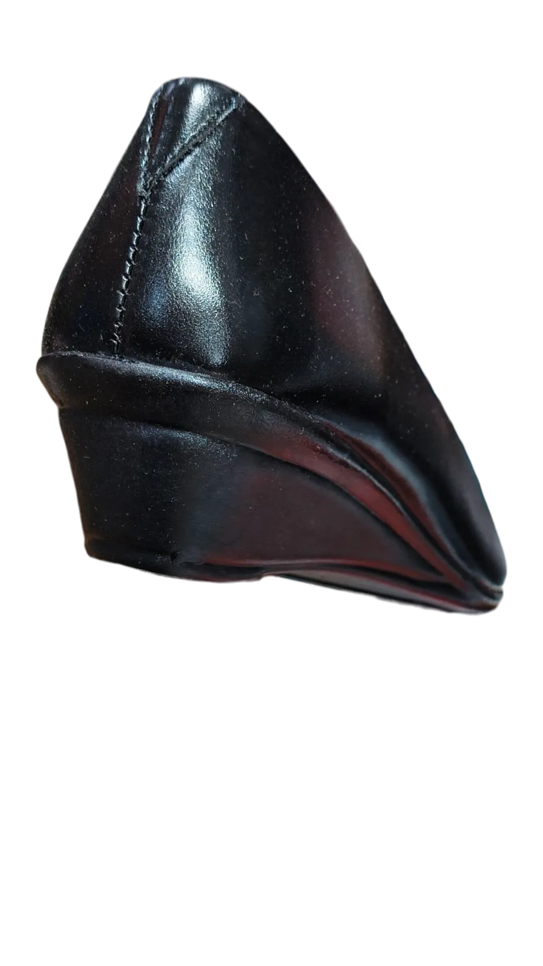 Elegant Black Formal Wedge Heels D35-103 - Image 3