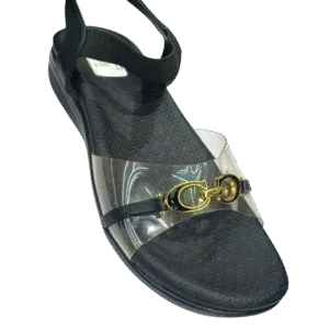 FLATE SENDALS TRANSPERANT D21-55