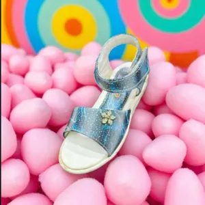 Kids Glittery Blue Party Sandal ✨🌸 ART - d8-02