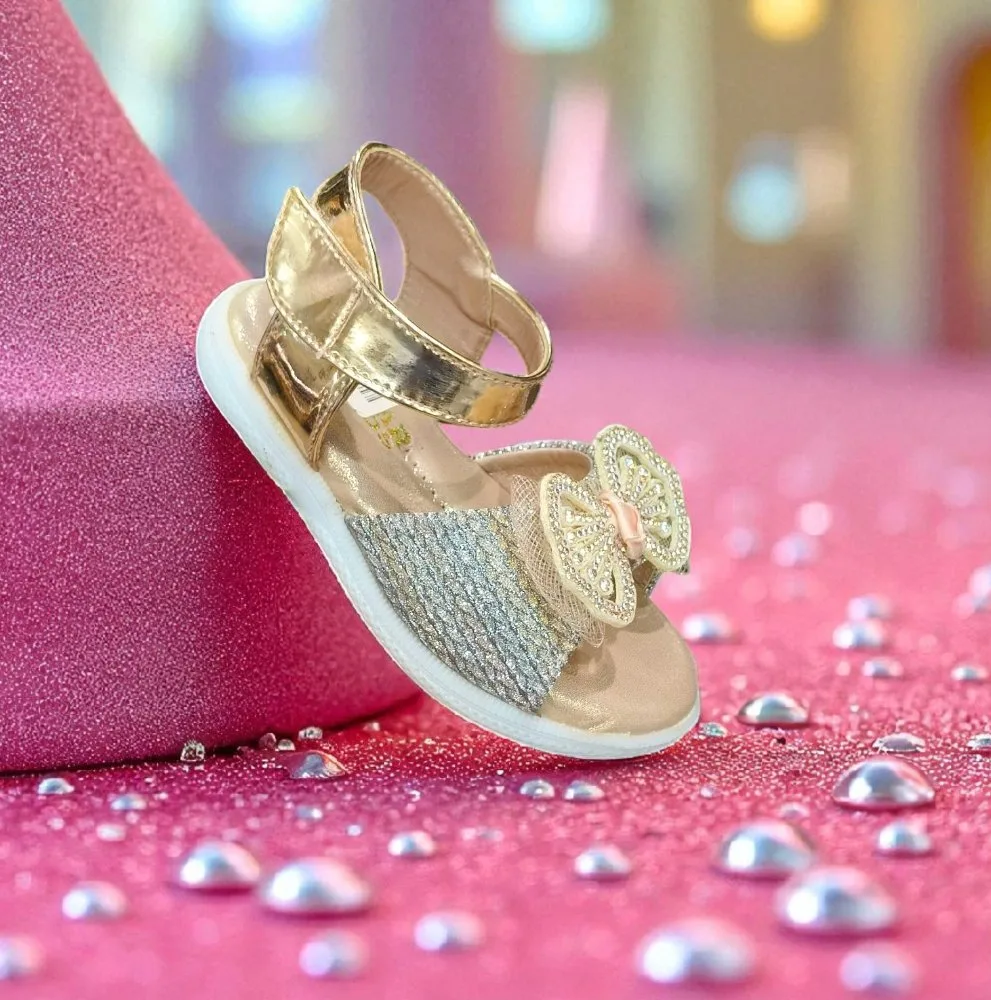 Kids Golden Butterfly Party Sandal β¨π¦π§ ART - D32-98