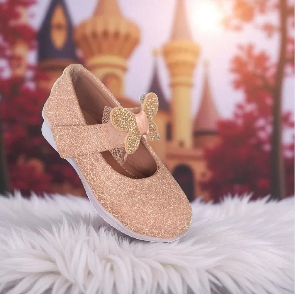 Kids’ Glitter Butterfly Dress Shoes 🦋 ART - d36-23-24-25 - Image 2