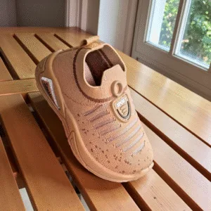 Cozy Sport Slip‑On Sneakers ART - little boss 1